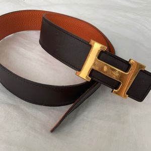 Hermes H belt